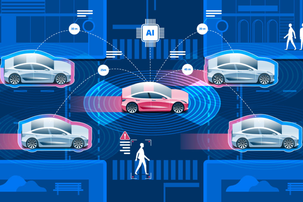 Autonomous vehicle with intelligent infrastructure